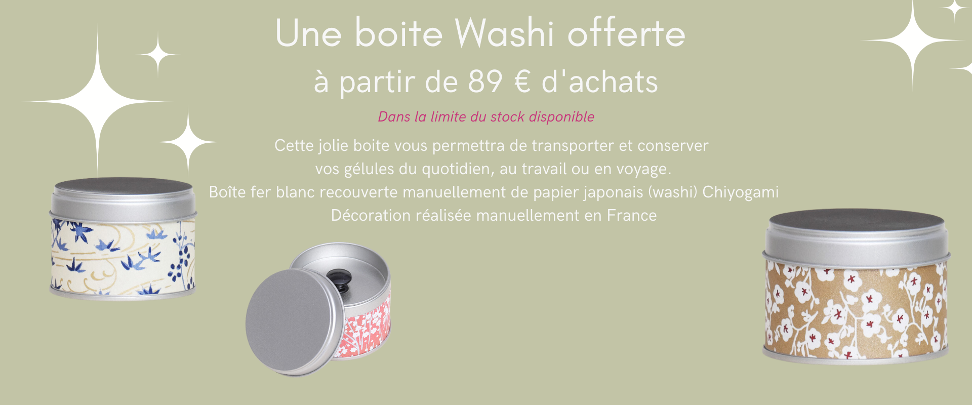 Petite boite washi